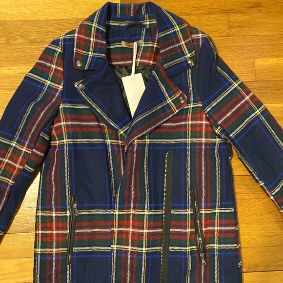 NWT, Made in Italy, Wool bland Coat. - Picture 7 of 8